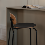 UMAGE Lifestyle Curious Barstool Oak Black Shadow 2