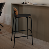 UMAGE Lifestyle Curious Barstool Oak Black Shadow 3