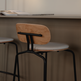 UMAGE Lifestyle Curious Barstool Oak Black Whitesands 1