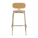 UMAGE Packshot 5918 1 Curious Bar Stool Oak Brass (1)
