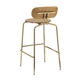 UMAGE Packshot 5918 1 Curious Bar Stool Oak Brass (3)