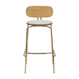 UMAGE Packshot 5918 1C719 02 Curious Bar Stool Oak Brass White Sands (1)