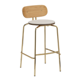UMAGE Packshot 5918 1C719 02 Curious Bar Stool Oak Brass White Sands 2