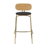 UMAGE Packshot 5918 1C719 04 Curious Bar Stool Oak Brass Shadow (1)