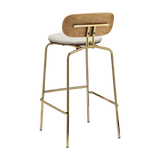 UMAGE Packshot 5918 1C719 18 Curious Bar Stool Oak Brass Teddy White 3