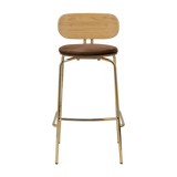 UMAGE Packshot 5918 1C719 19 Curious Bar Stool Oak Brass Teddy Brown 1