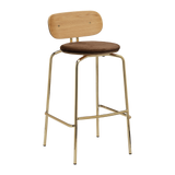UMAGE Packshot 5918 1C719 19 Curious Bar Stool Oak Brass Teddy Brown 2
