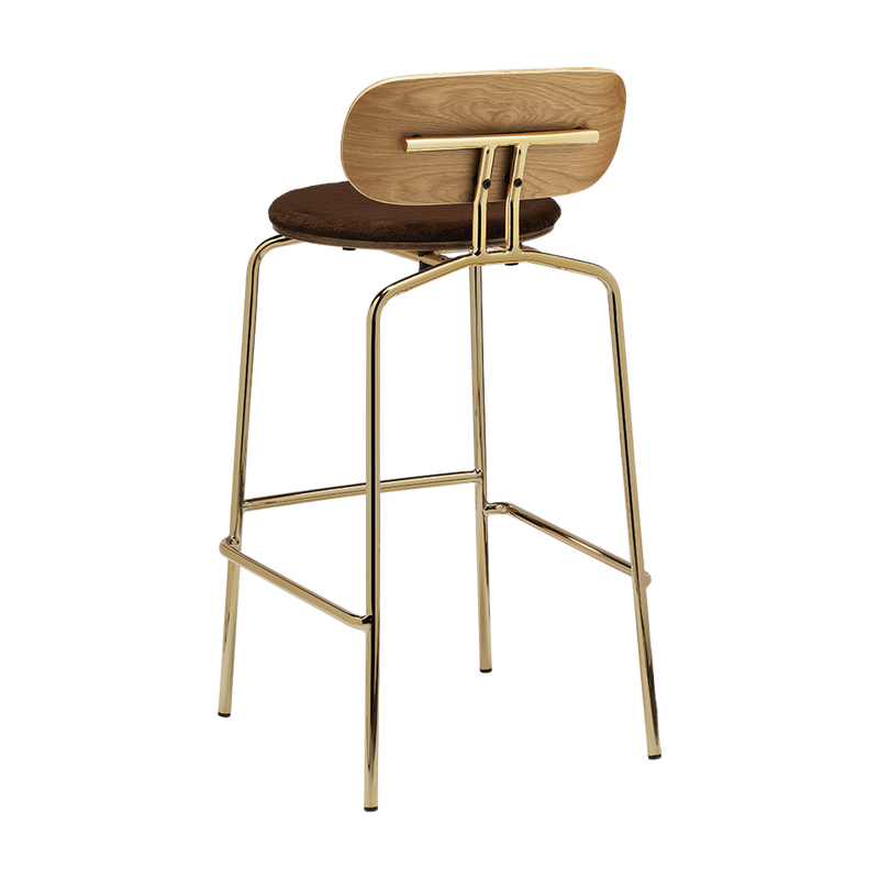 UMAGE Packshot 5918 1C719 19 Curious Bar Stool Oak Brass Teddy Brown 3