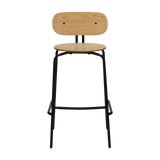UMAGE Packshot 5918 3 Curious Bar Stool Oak Black (1)