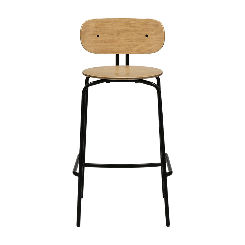 UMAGE Packshot 5918 3 Curious Bar Stool Oak Black (1)