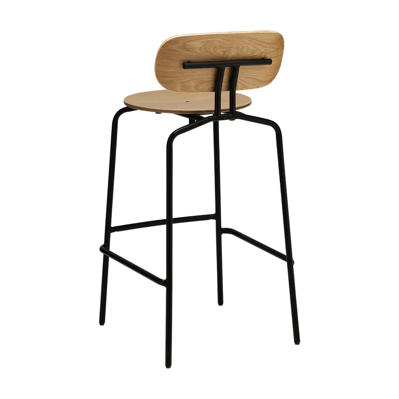 UMAGE Packshot 5918 3 Curious Bar Stool Oak Black (3)