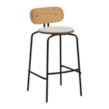 UMAGE Packshot 5918 3C719 02 Curious Bar Stool Oak Black White Sands (2)