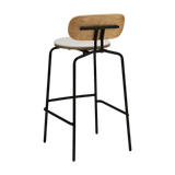 UMAGE Packshot 5918 3C719 02 Curious Bar Stool Oak Black White Sands (3)