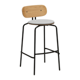 UMAGE Packshot 5918 3C719 03 Curious Bar Stool Oak Black Sterling (2)