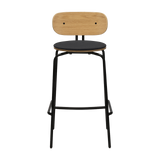 UMAGE Packshot 5918 3C719 04 Curious Bar Stool Oak Black Shadow (1)