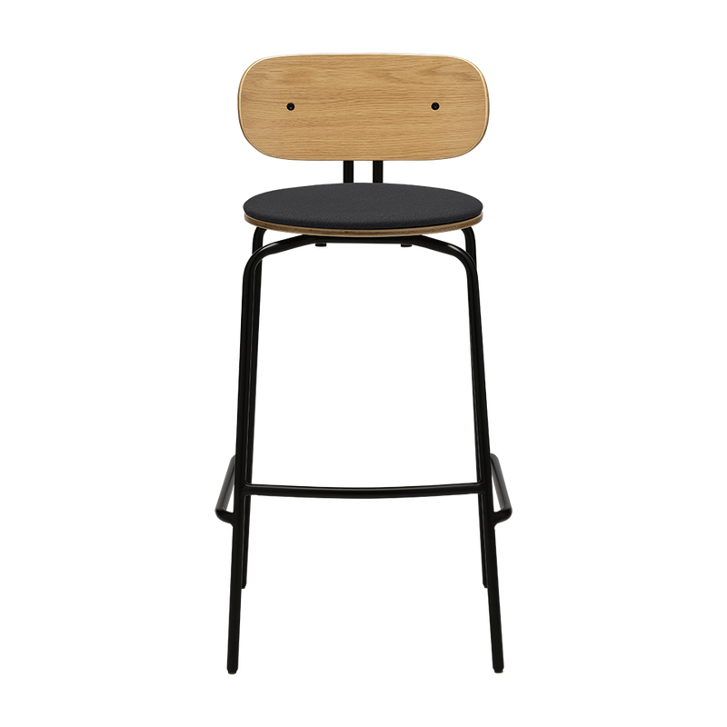 UMAGE Packshot 5918 3C719 04 Curious Bar Stool Oak Black Shadow (1)