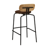 UMAGE Packshot 5918 3C719 19 Curious Bar Stool Oak Black Teddy Brown (3)
